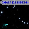 2MASS J21180524+1145178
