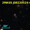 2MASS J08220524+4553493