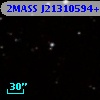 2MASS J21310594+0013166