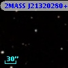 2MASS J21320280+0008563