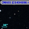 2MASS J21434186-0014532