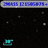 2MASS J21505078+0050528