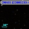 2MASS J22005233-0058363