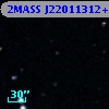 2MASS J22011312+0106509