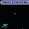 2MASS J22011540+0014406