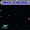 2MASS J22014356+0023476