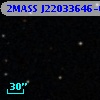 2MASS J22033646-0027505