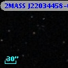 2MASS J22034458-0033013