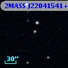 2MASS J22041541+0053288