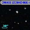 2MASS J22042466-0030480