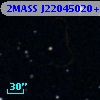 2MASS J22045020+0058314