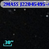 2MASS J22045495-0028395