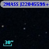 2MASS J22045598+0047004