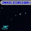 2MASS J22051109-0833181