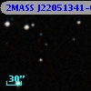 2MASS J22051341-0059013
