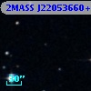 2MASS J22053660+0053412