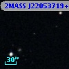2MASS J22053719+0012240