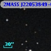 2MASS J22053849-0007325