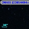 2MASS J22054494+0042015