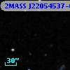 2MASS J22054537-0052478