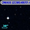 2MASS J22054977-0912048