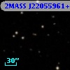 2MASS J22055961+1135368