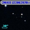 2MASS J22062870+0100203