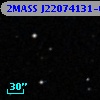 2MASS J22074131-0022583