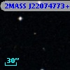 2MASS J22074773+0016065
