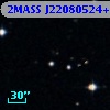 2MASS J22080524+0056035