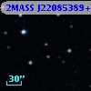 2MASS J22085389+0100509