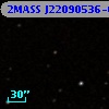 2MASS J22090536-0101284