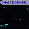 2MASS J22094942+0113370