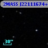 2MASS J22111674+0034091