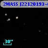 2MASS J22120193-0030364