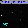 2MASS J22133603-0109126