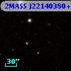 2MASS J22140380+1327548