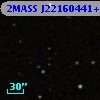 2MASS J22160441+0055578