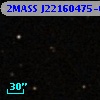 2MASS J22160475-0048149