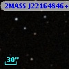 2MASS J22164846+0111036