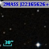 2MASS J22165626+0034242