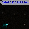 2MASS J22183510+0036331