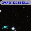 2MASS J22191311+0042522