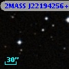 2MASS J22194256+0033501