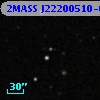 2MASS J22200510-0024215