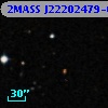 2MASS J22202479-0032058