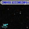 2MASS J22205201+0022101