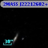 2MASS J22212602+1231310