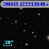 2MASS J22213848+0017367