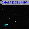 2MASS J22214456-0005102